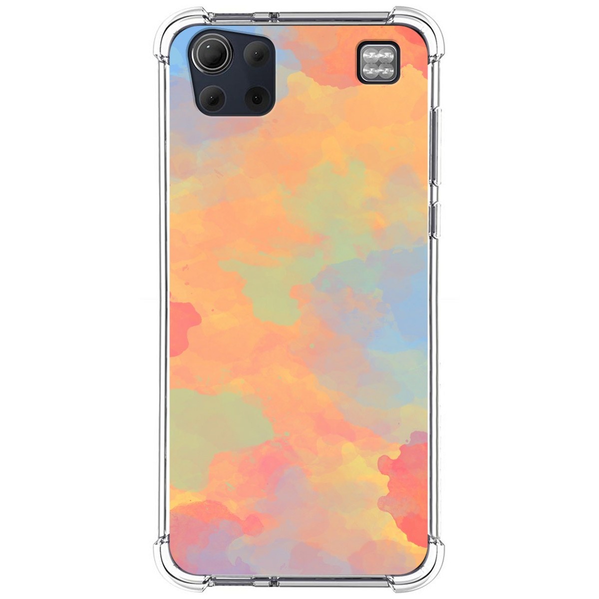 Funda Silicona Antigolpes para Lg K92 5G diseño Acuarela 08 Dibujos