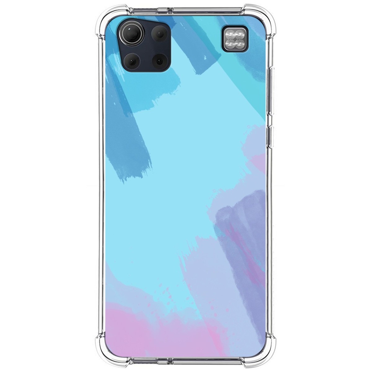 Funda Silicona Antigolpes para Lg K92 5G diseño Acuarela 10 Dibujos