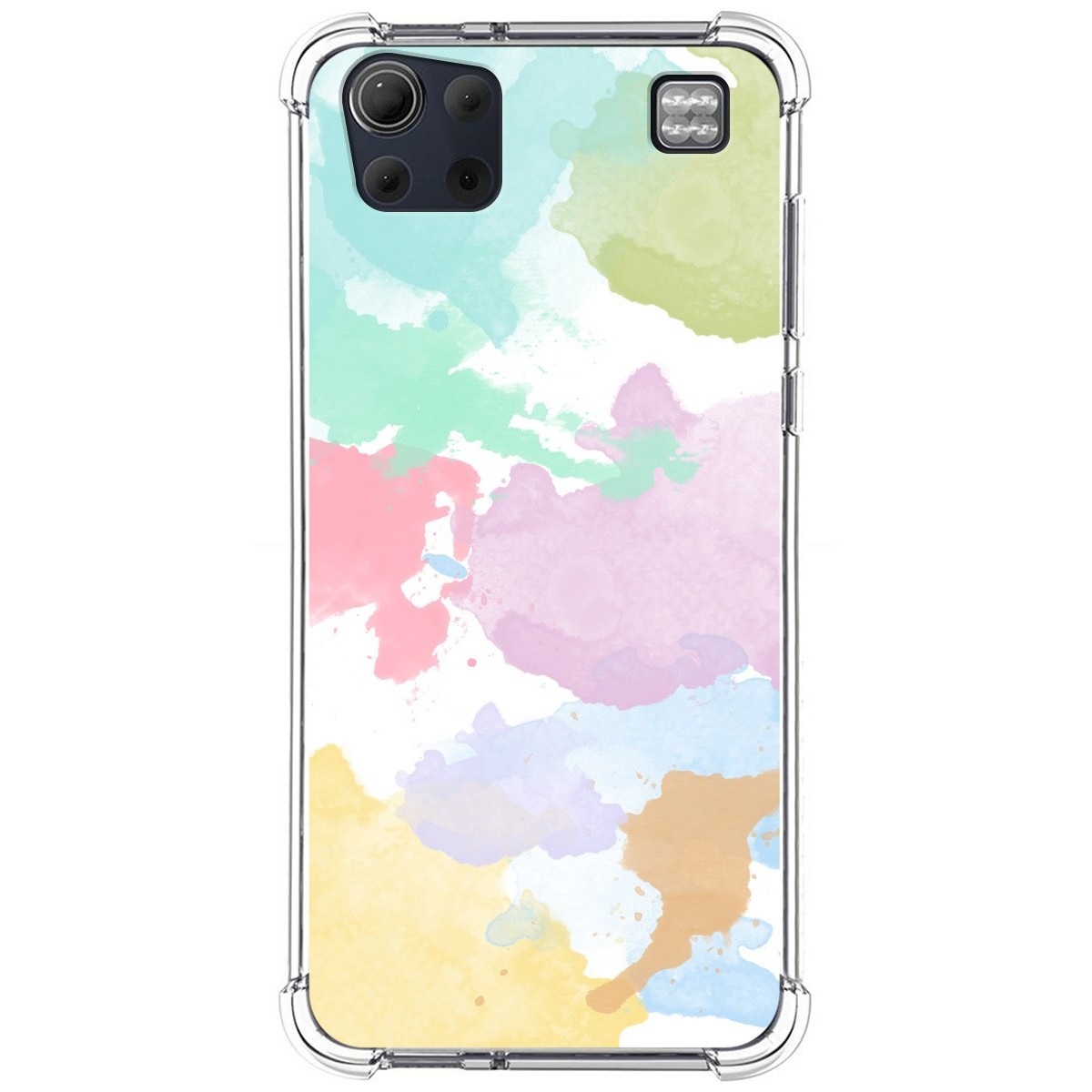 Funda Silicona Antigolpes para Lg K92 5G diseño Acuarela 11 Dibujos