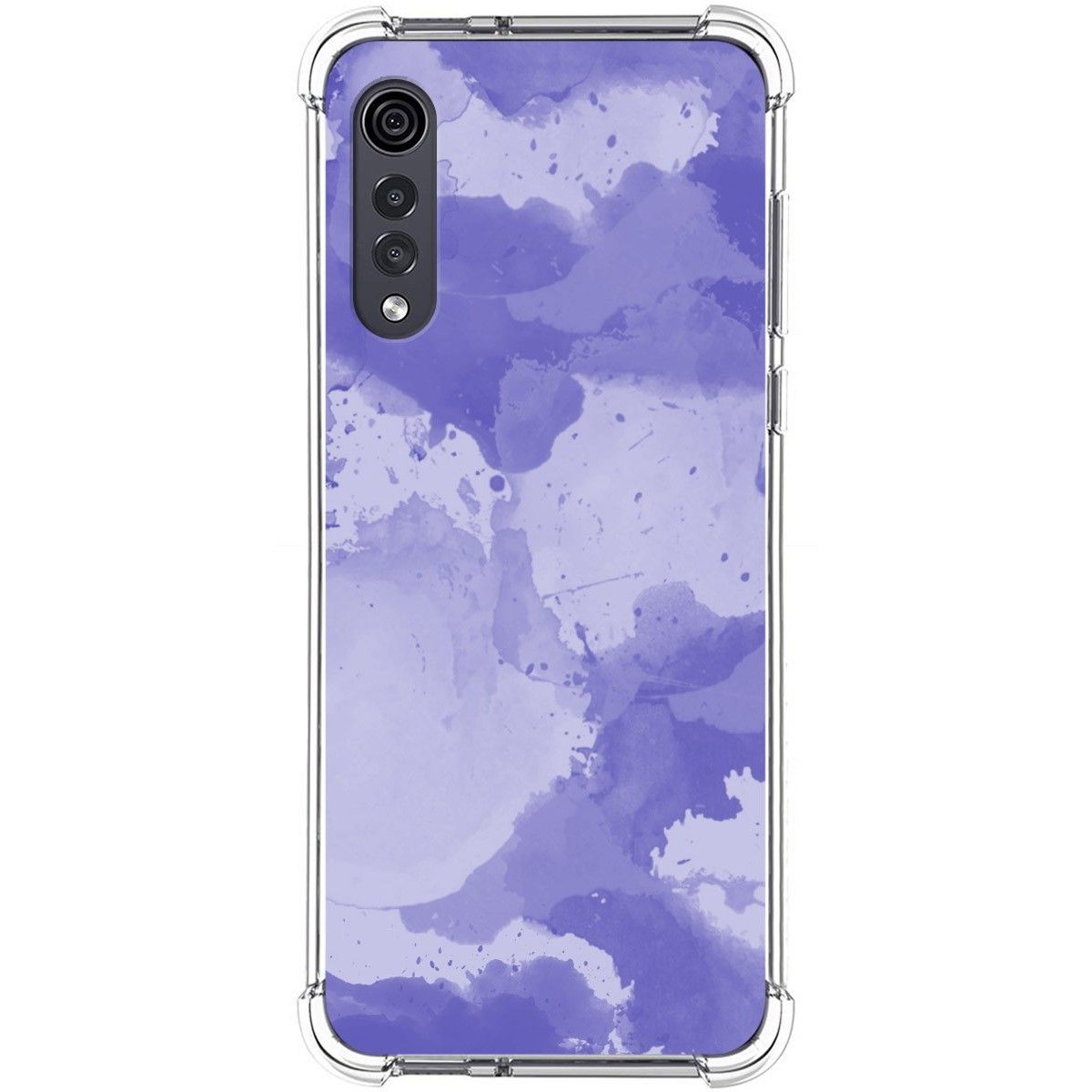 Funda Silicona Antigolpes para Lg Velvet 5G diseño Acuarela 01 Dibujos