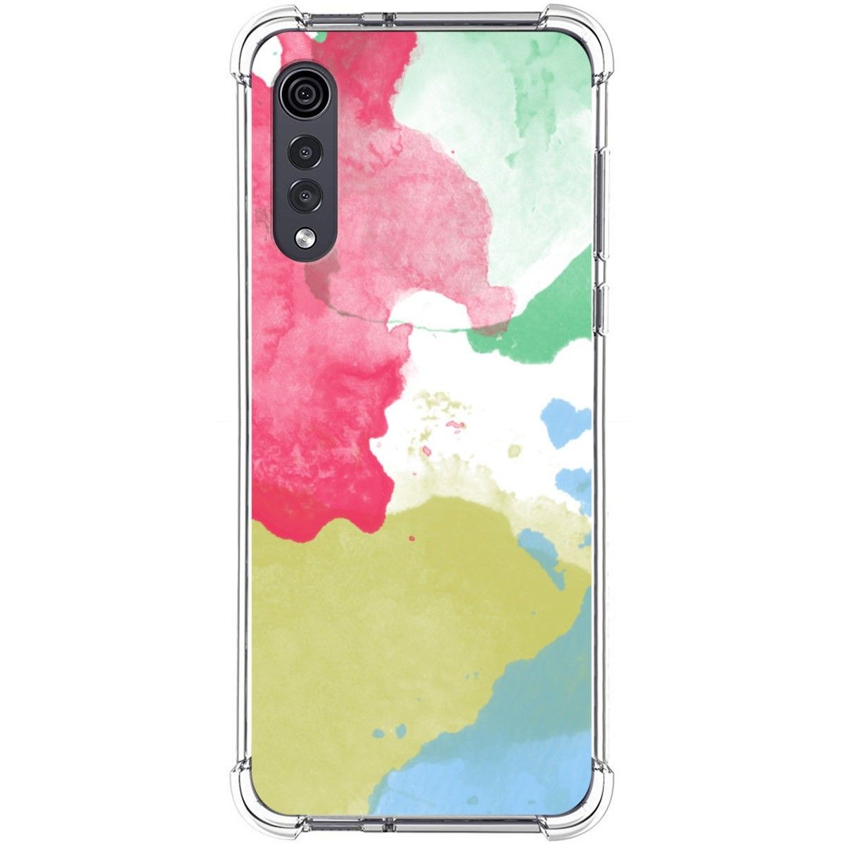 Funda Silicona Antigolpes para Lg Velvet 5G diseño Acuarela 02 Dibujos