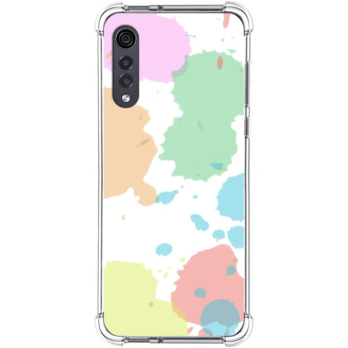 Funda Silicona Antigolpes para Lg Velvet 5G diseño Acuarela 05 Dibujos