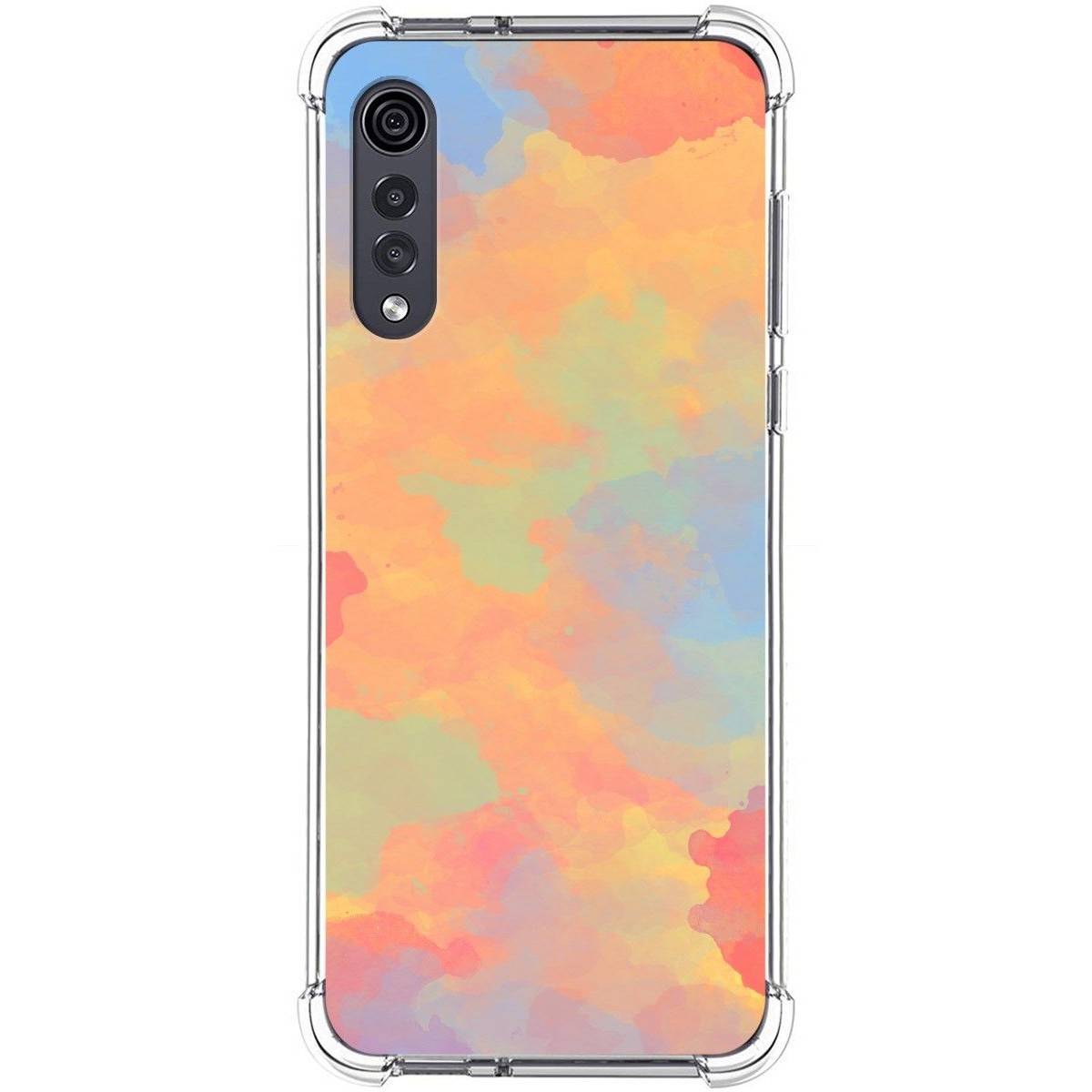 Funda Silicona Antigolpes para Lg Velvet 5G diseño Acuarela 08 Dibujos