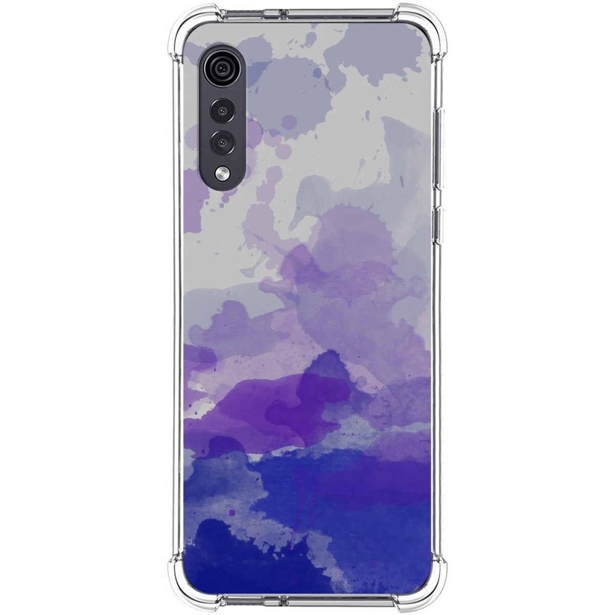 Funda Silicona Antigolpes para Lg Velvet 5G diseño Acuarela 09 Dibujos
