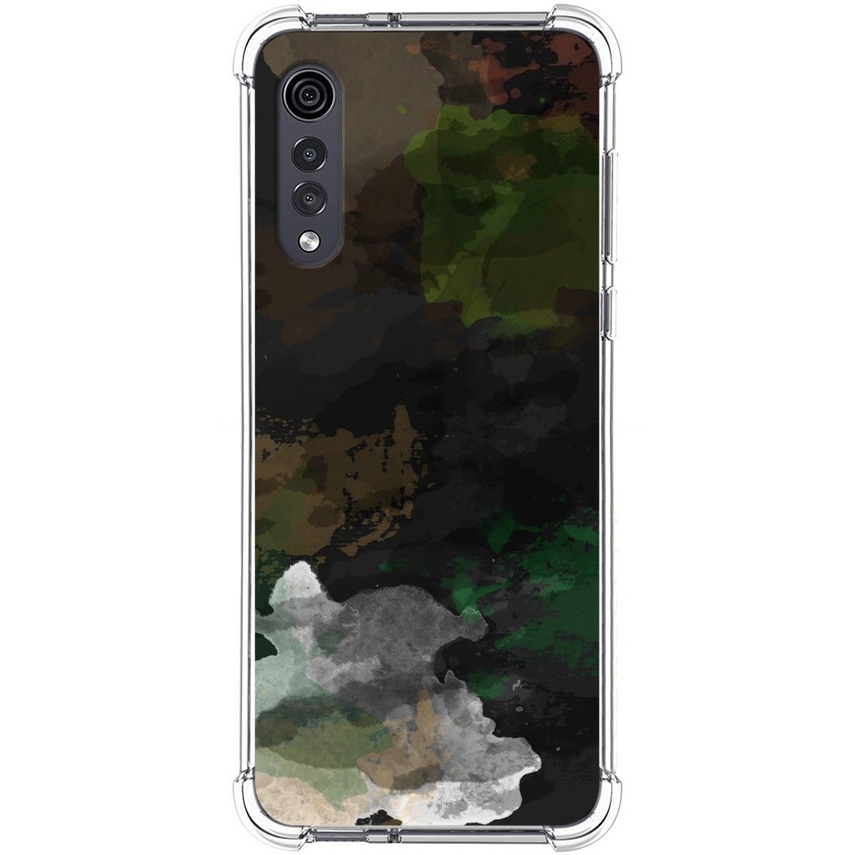 Funda Silicona Antigolpes para Lg Velvet 5G diseño Acuarela 12 Dibujos