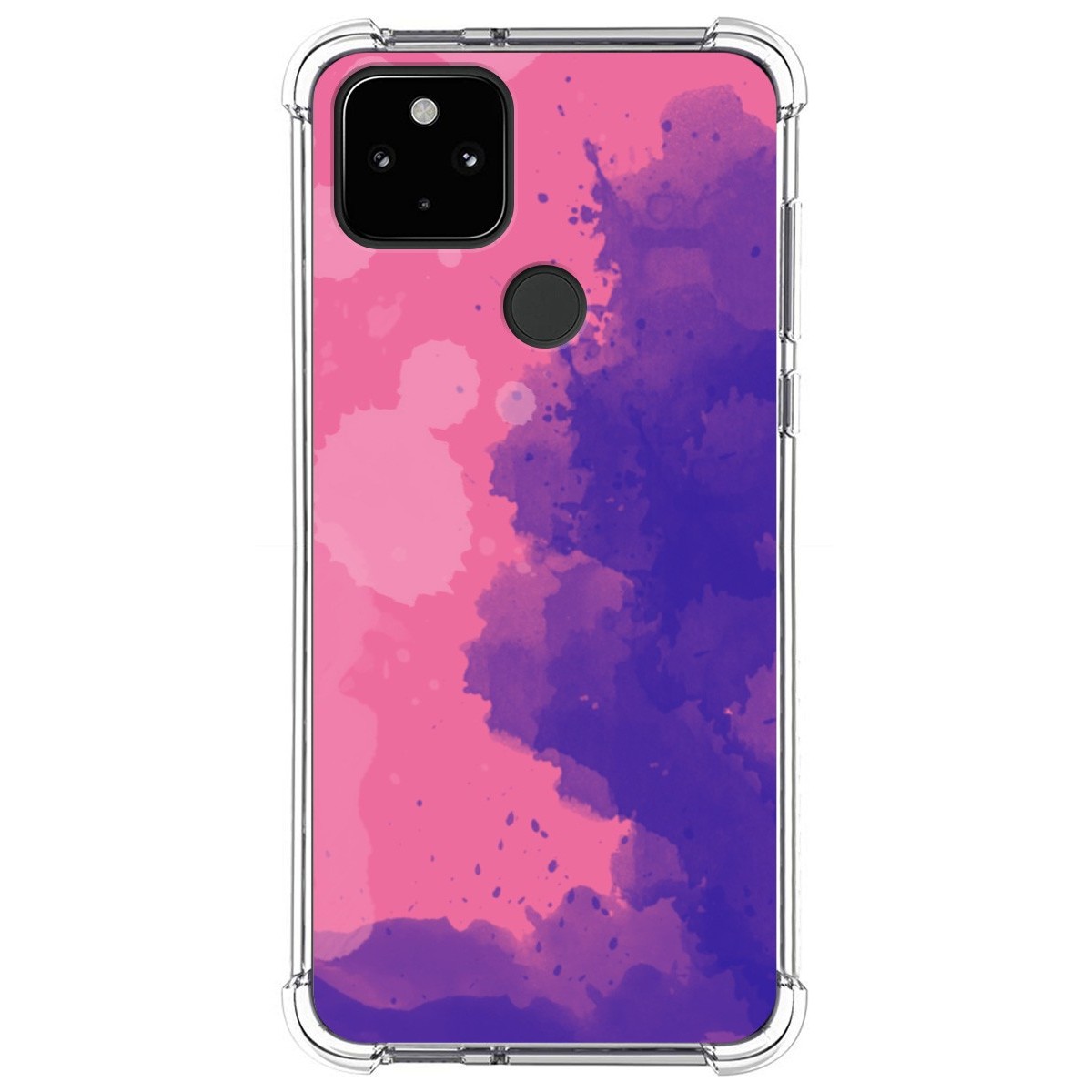 Funda Silicona Antigolpes para Google Pixel 4a diseño Acuarela 07 Dibujos