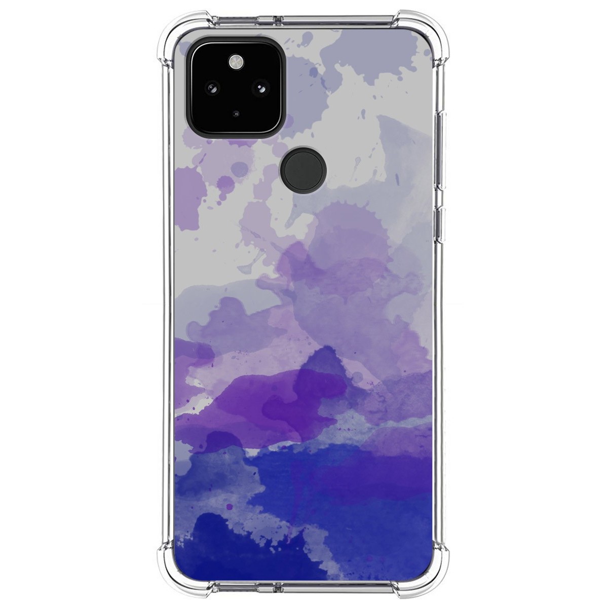 Funda Silicona Antigolpes para Google Pixel 4a diseño Acuarela 09 Dibujos