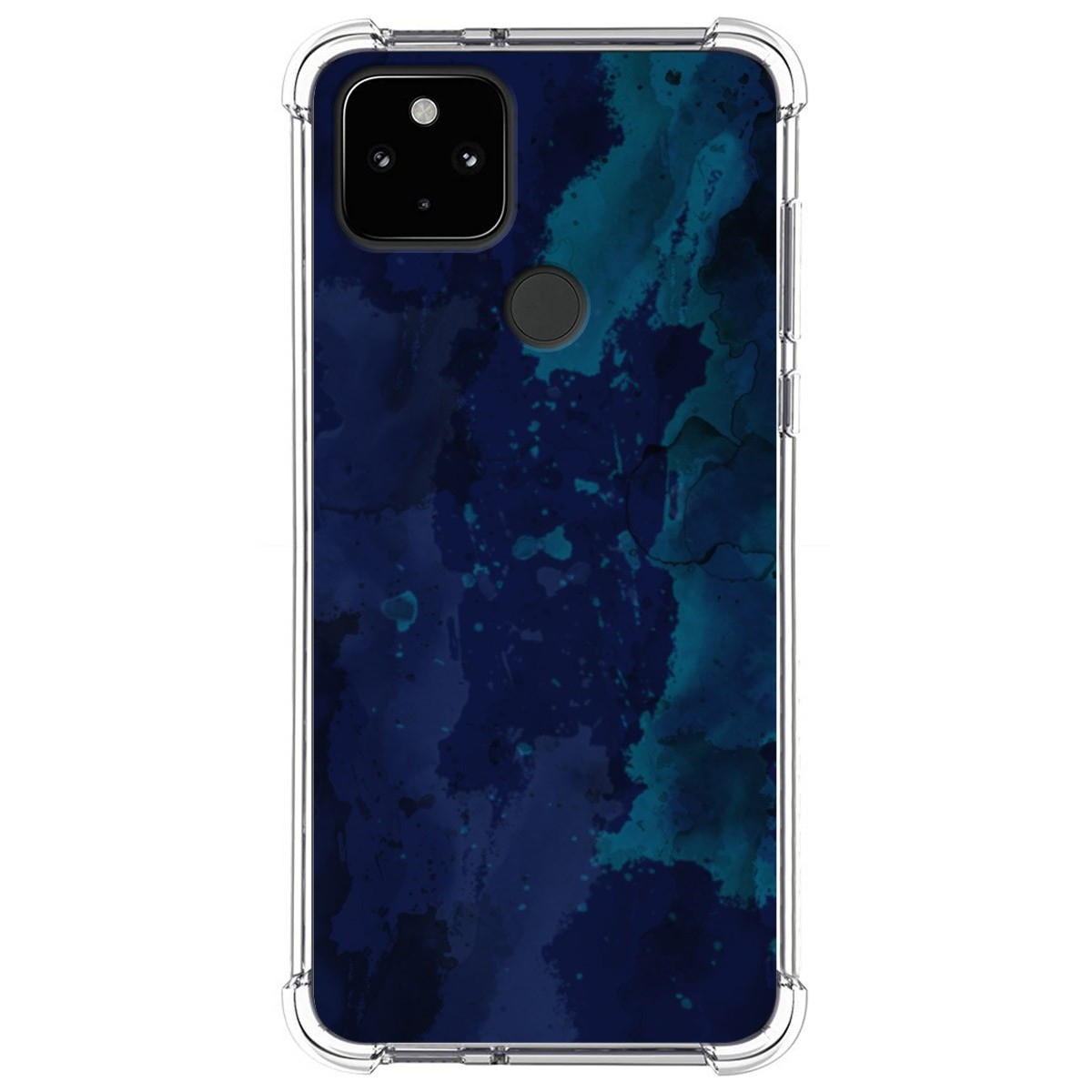 Funda Silicona Antigolpes para Google Pixel 4a diseño Acuarela 13 Dibujos