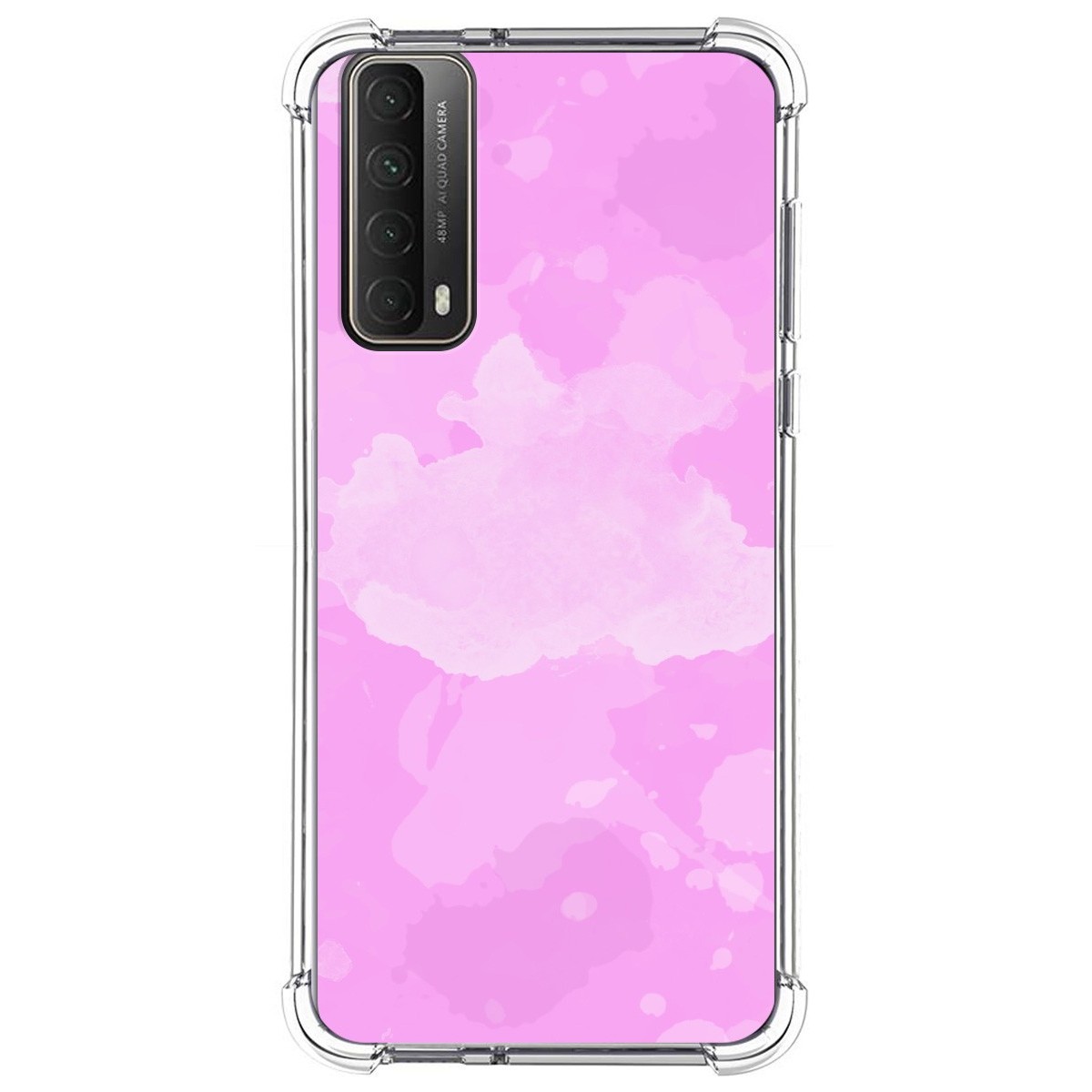 Funda Silicona Antigolpes para Huawei P Smart 2021 diseño Acuarela 04 Dibujos