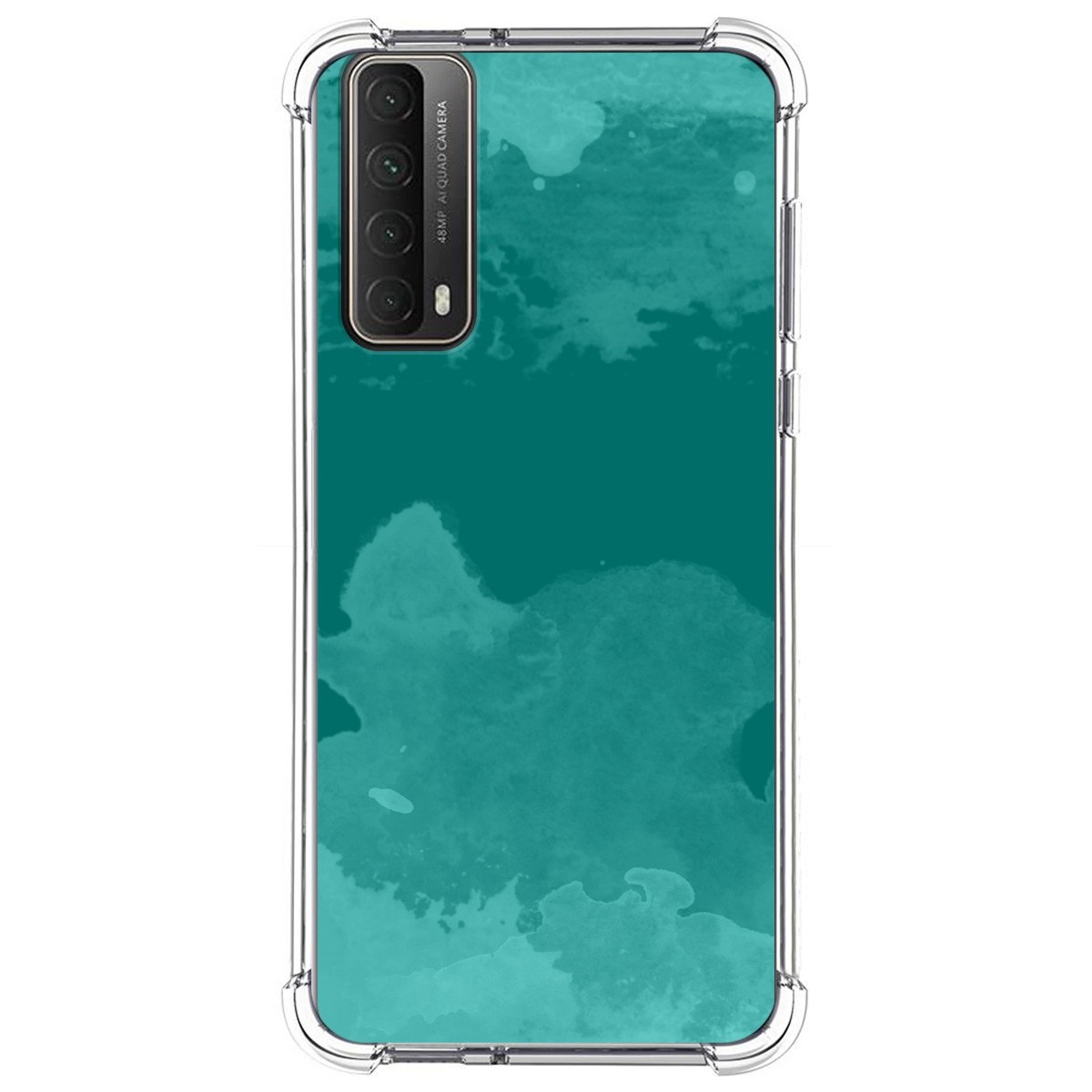 Funda Silicona Antigolpes para Huawei P Smart 2021 diseño Acuarela 06 Dibujos