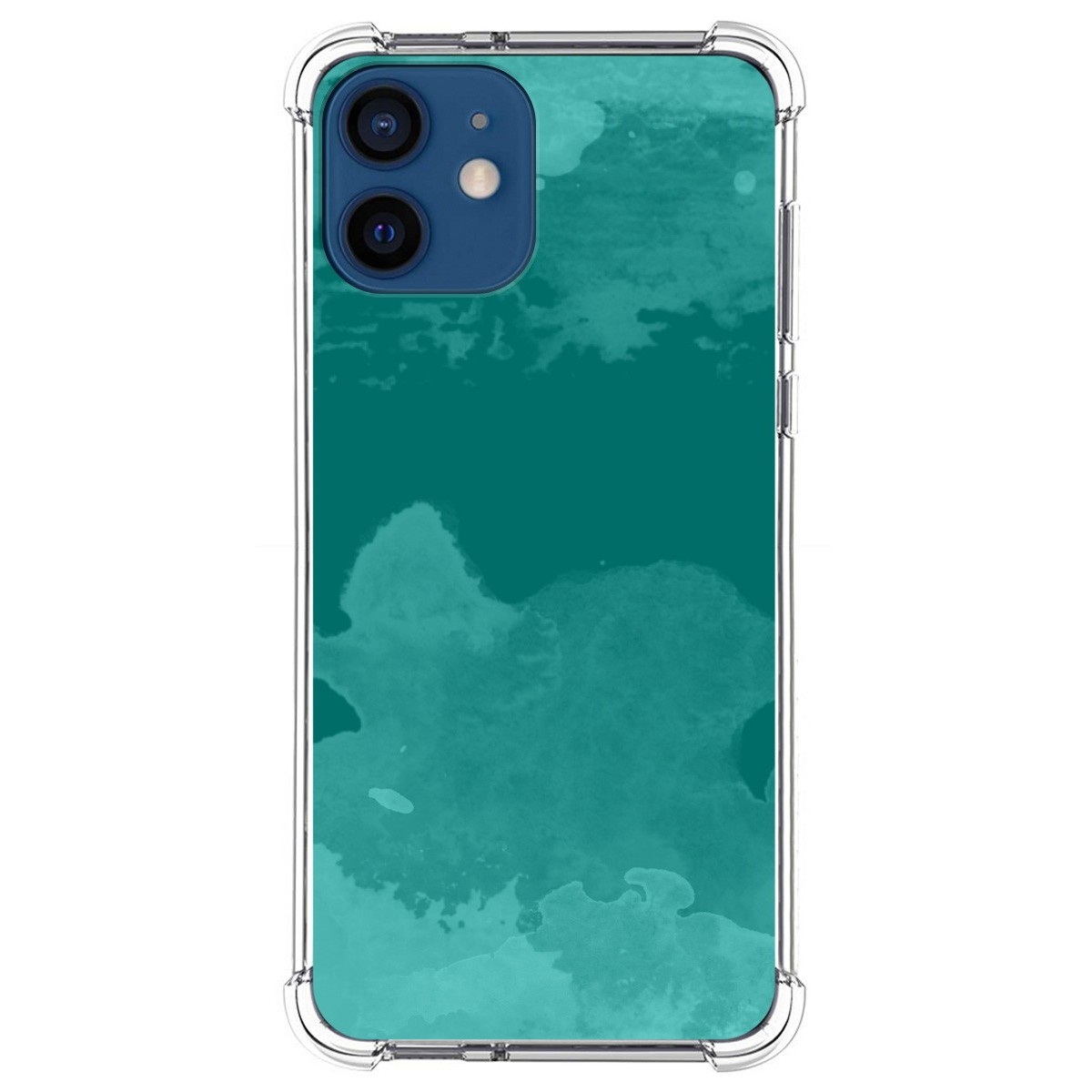 Funda Silicona Antigolpes para Iphone 12 / 12 Pro (6.1) diseño Acuarela 06 Dibujos