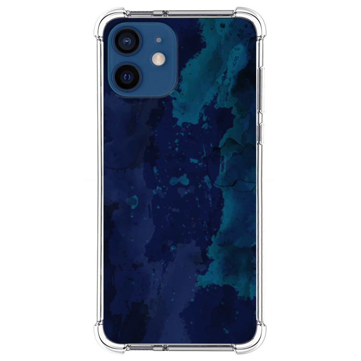 Funda Silicona Antigolpes para Iphone 12 / 12 Pro (6.1) diseño Acuarela 13 Dibujos