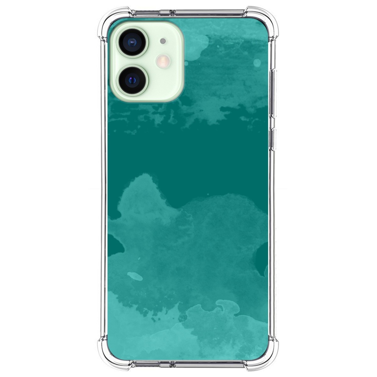 Funda Silicona Antigolpes para Iphone 12 Mini (5.4) diseño Acuarela 06 Dibujos