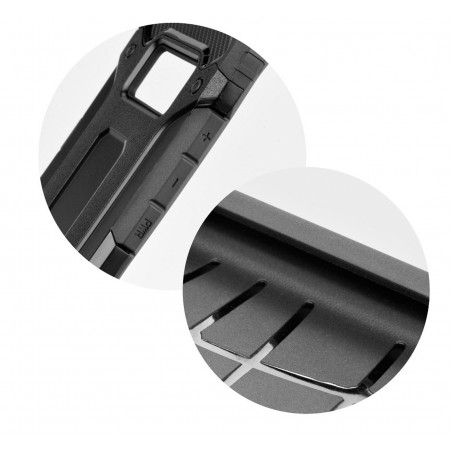 Funda Tipo Hybrid Tough Armor (Pc+Tpu) Negra para Samsung Galaxy S8 Plus