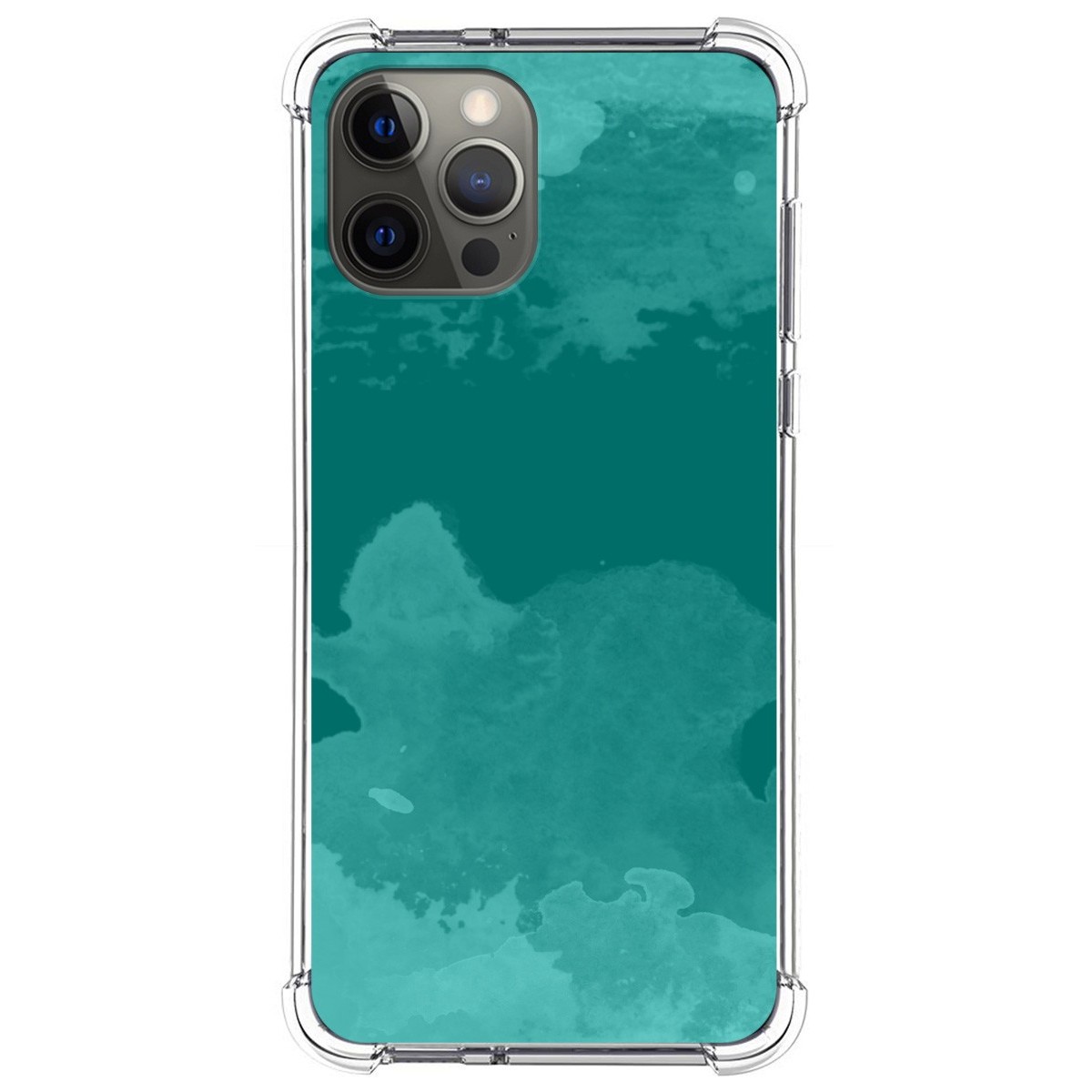 Funda Silicona Antigolpes para Iphone 12 Pro Max (6.7) diseño Acuarela 06 Dibujos