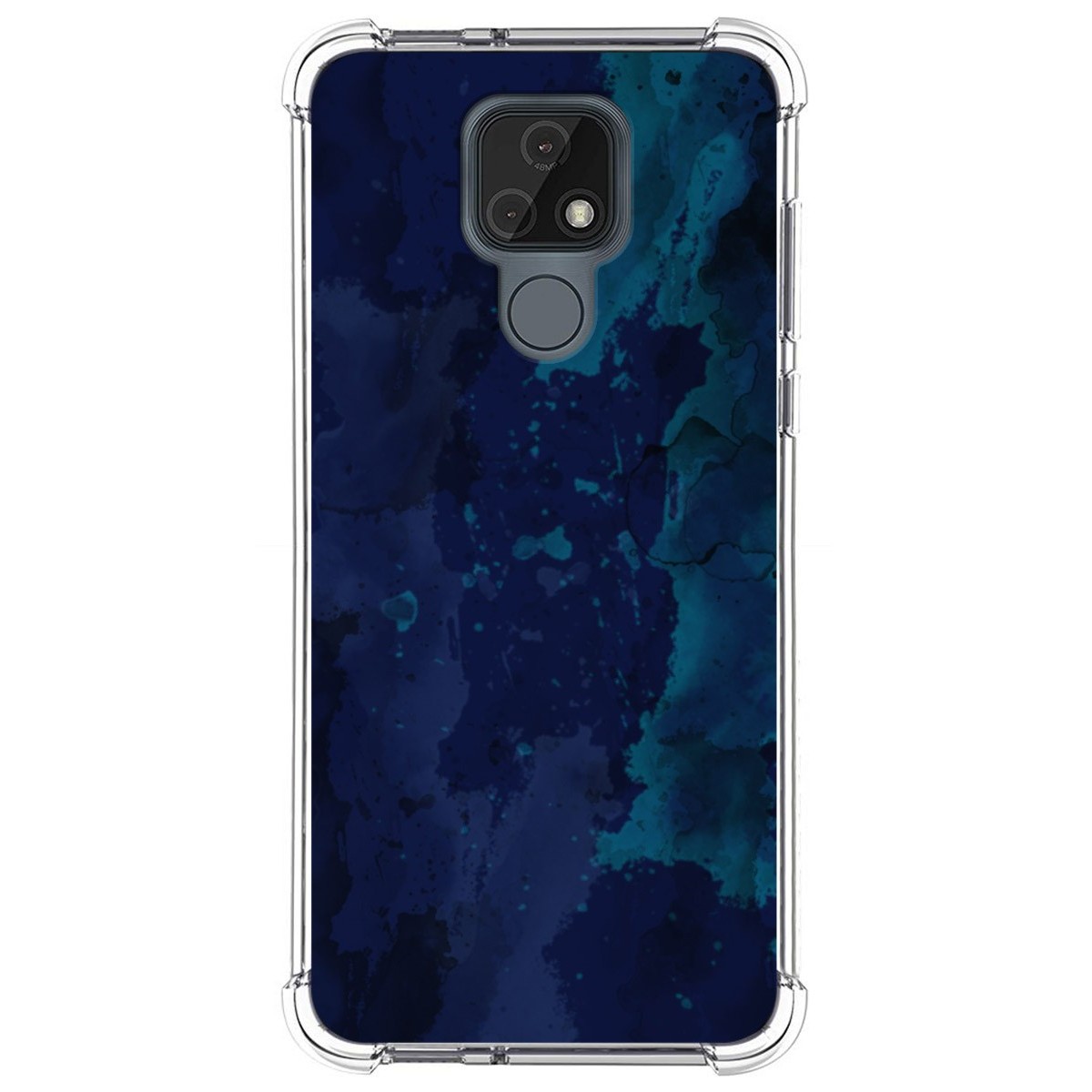 Funda Silicona Antigolpes para Motorola Moto E7 diseño Acuarela 13 Dibujos