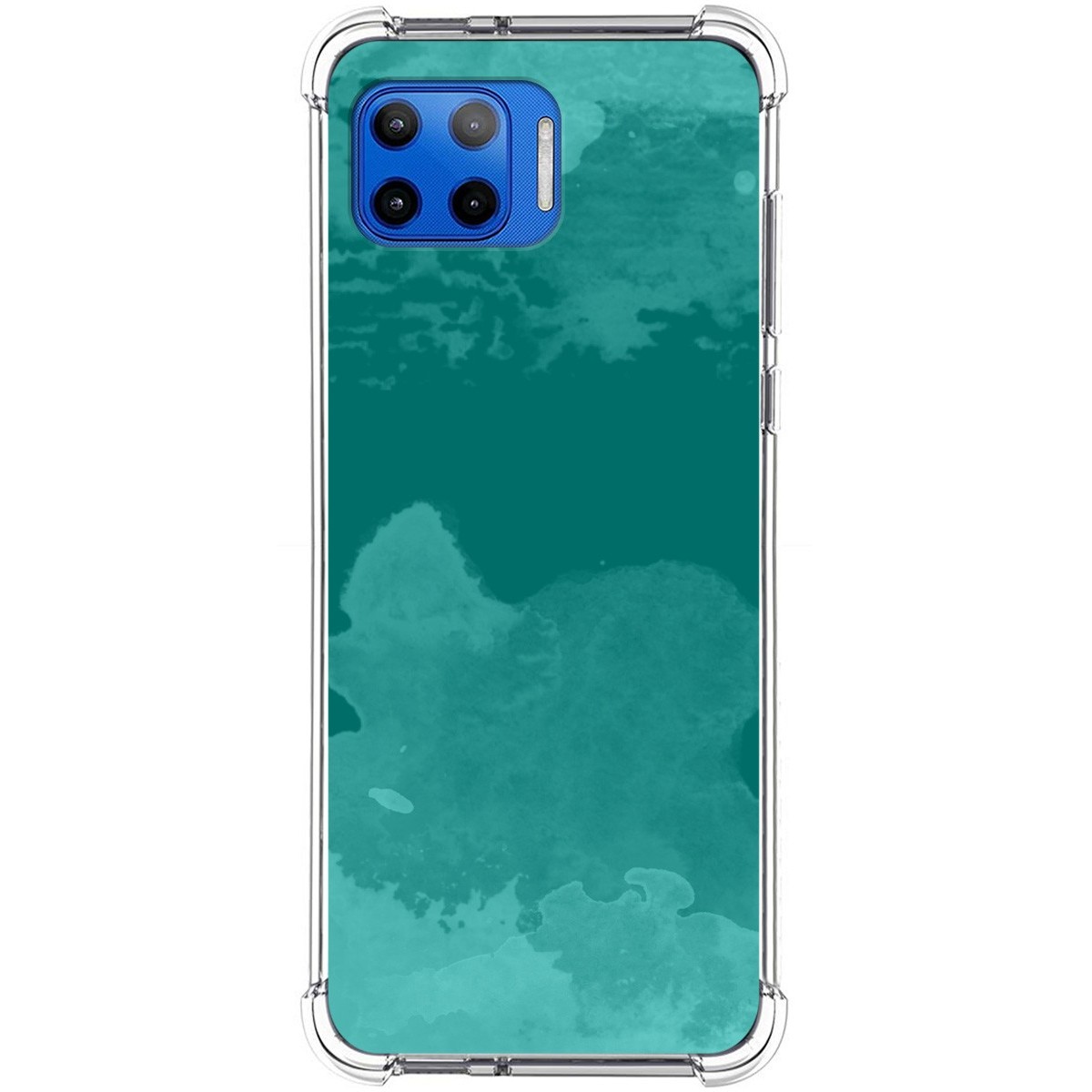 Funda Silicona Antigolpes para Motorola Moto G 5G Plus diseño Acuarela 06 Dibujos