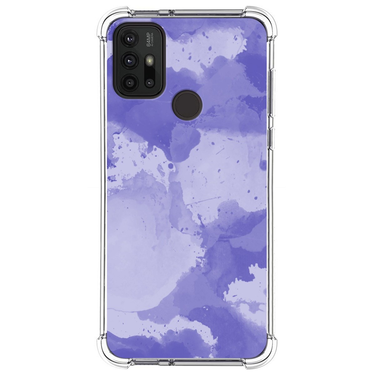 Funda Silicona Antigolpes para Motorola Moto G10 / G20 / G30 diseño Acuarela 01 Dibujos