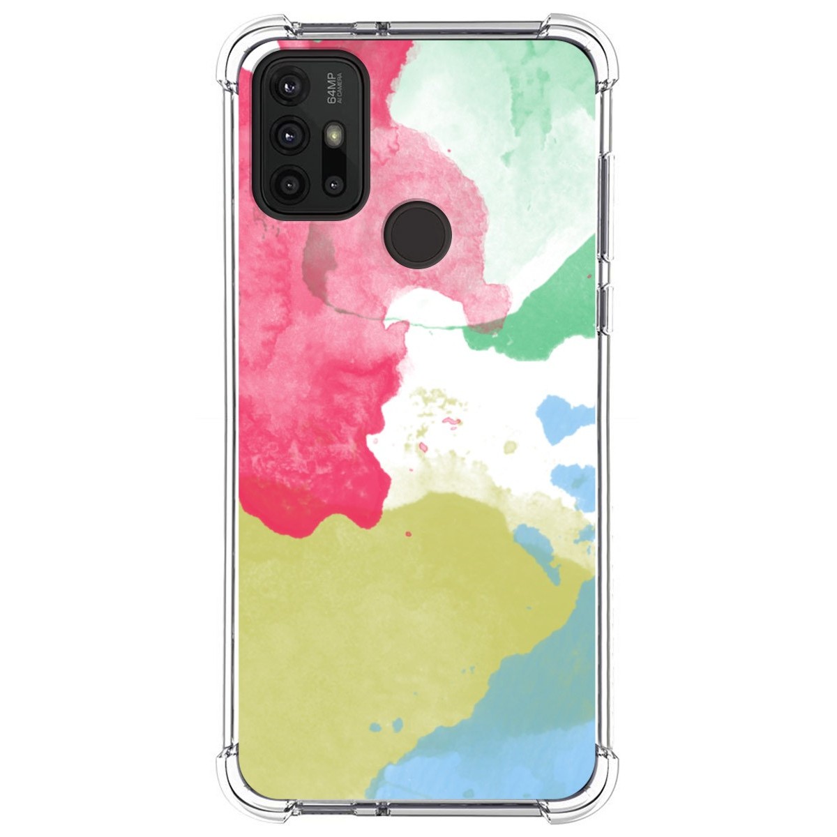 Funda Silicona Antigolpes para Motorola Moto G10 / G20 / G30 diseño Acuarela 02 Dibujos