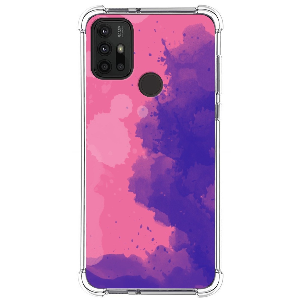 Funda Silicona Antigolpes para Motorola Moto G10 / G20 / G30 diseño Acuarela 07 Dibujos