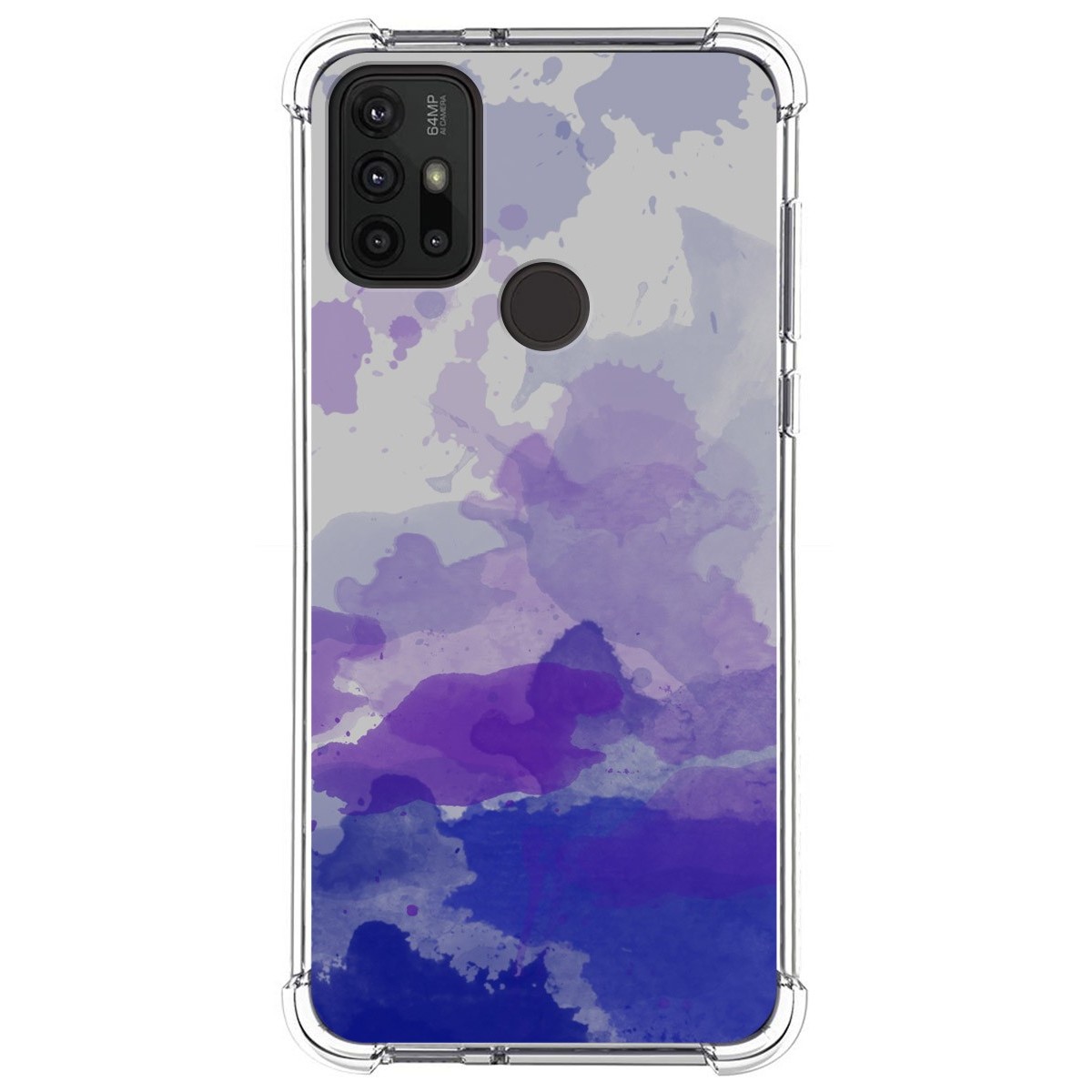 Funda Silicona Antigolpes para Motorola Moto G10 / G20 / G30 diseño Acuarela 09 Dibujos