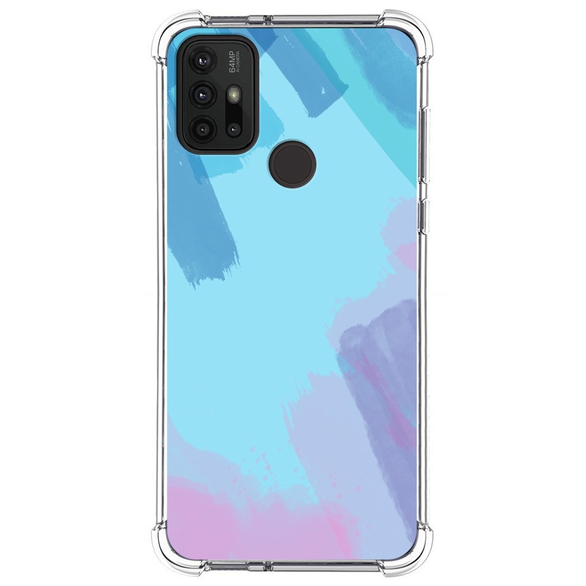 Funda Silicona Antigolpes para Motorola Moto G10 / G20 / G30 diseño Acuarela 10 Dibujos