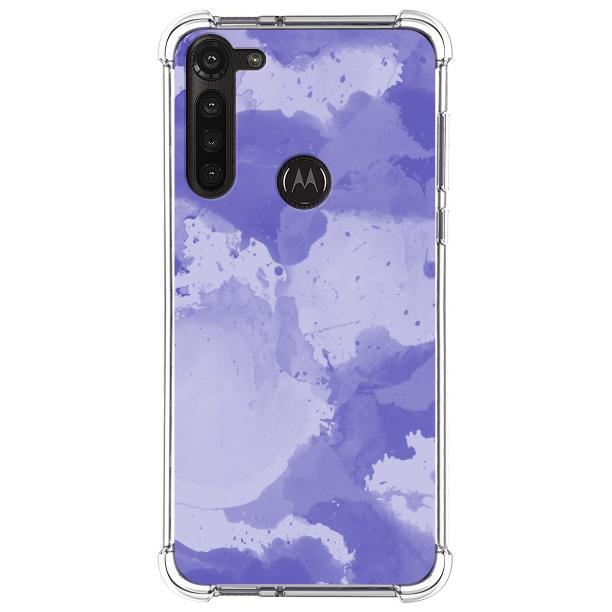Funda Silicona Antigolpes para Motorola Moto G8 Power diseño Acuarela 01 Dibujos