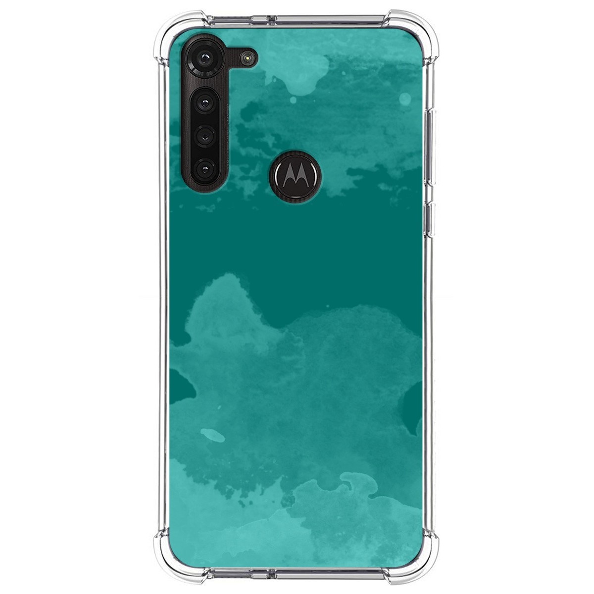 Funda Silicona Antigolpes para Motorola Moto G8 Power diseño Acuarela 06 Dibujos