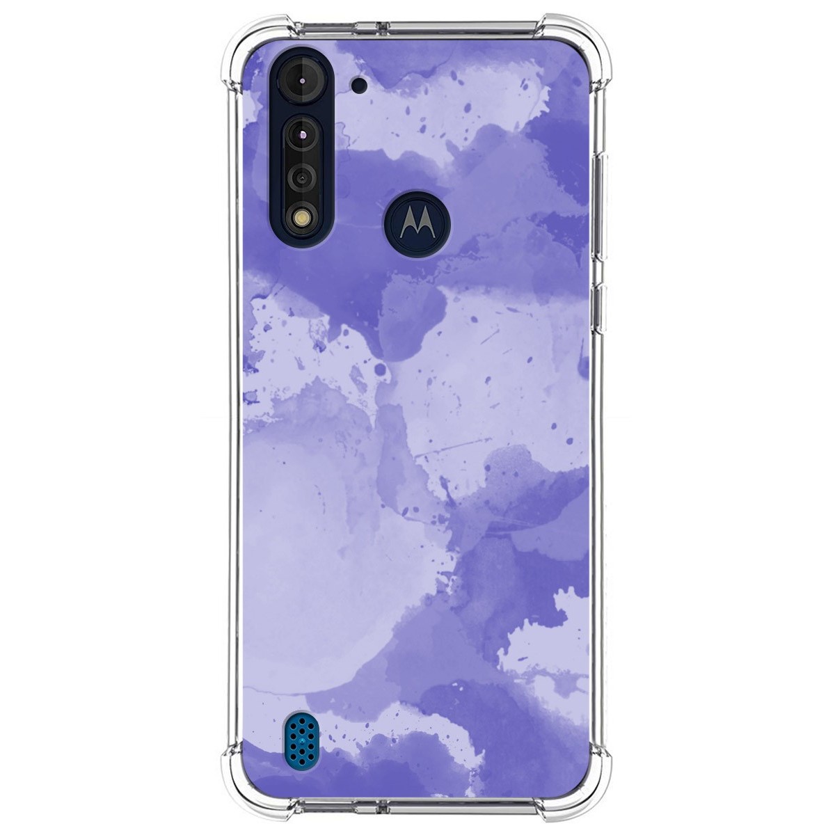 Funda Silicona Antigolpes para Motorola Moto G8 Power Lite diseño Acuarela 01 Dibujos