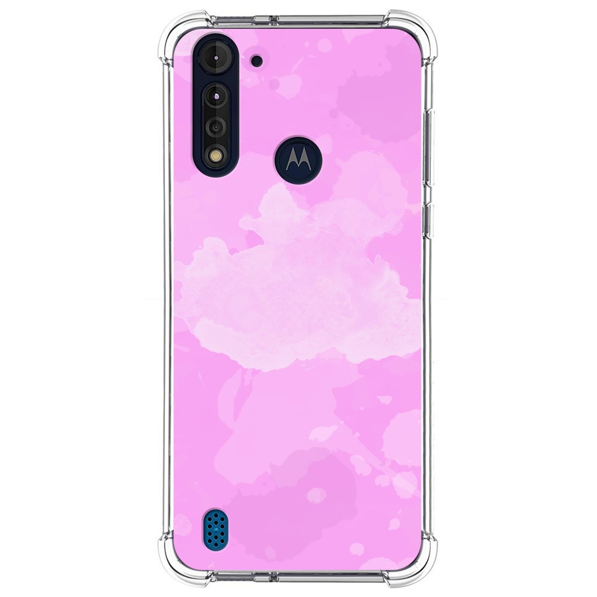 Funda Silicona Antigolpes para Motorola Moto G8 Power Lite diseño Acuarela 04 Dibujos