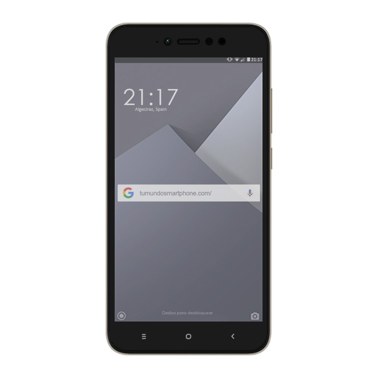 Protector Cristal Templado Frontal Completo Negro para Xiaomi Redmi Note 5A Pro / 5A Prime Vidrio