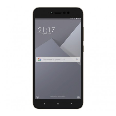 Protector Cristal Templado Frontal Completo Negro para Xiaomi Redmi Note 5A Pro / 5A Prime Vidrio