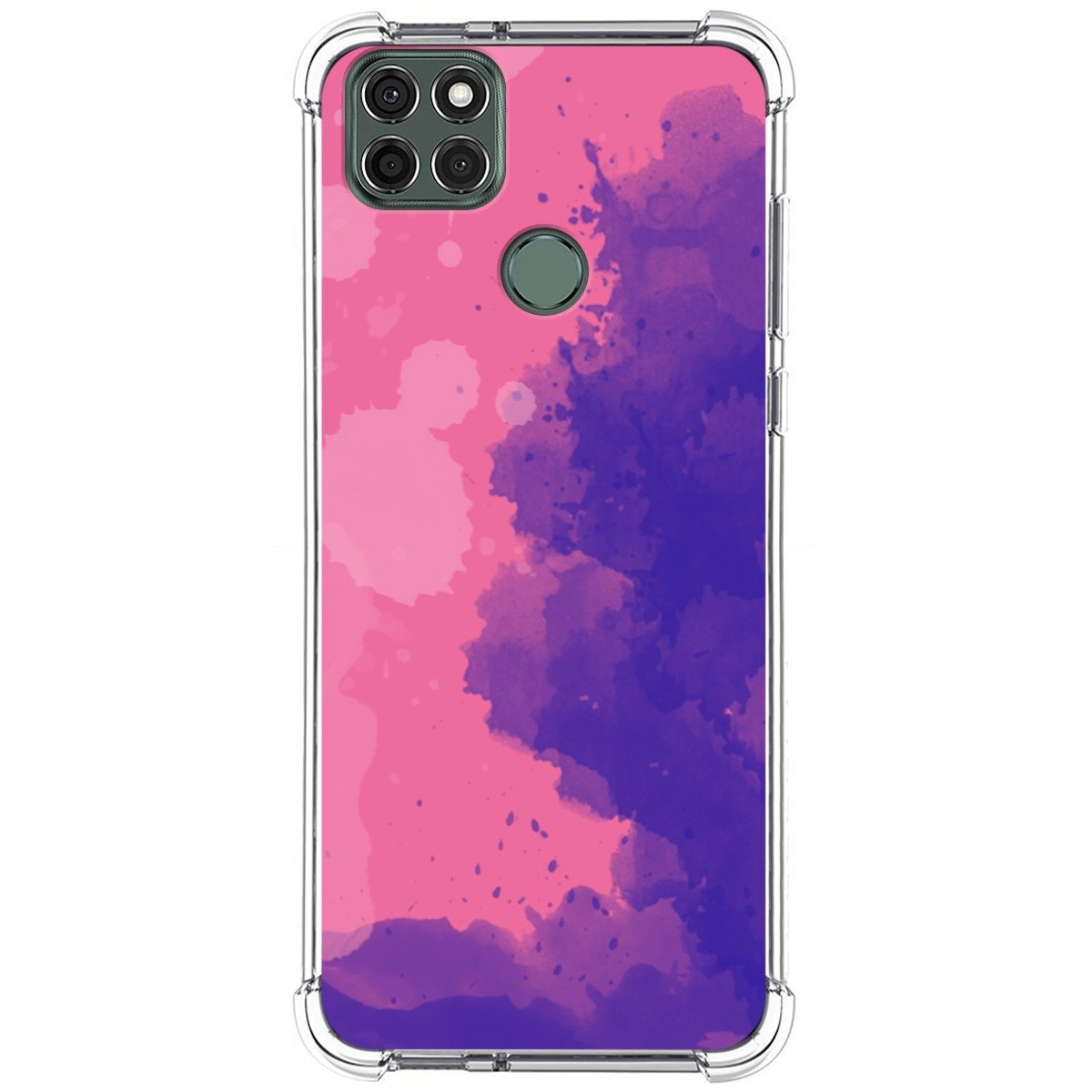 Funda Silicona Antigolpes para Motorola Moto G9 Power diseño Acuarela 07 Dibujos