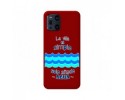 Funda Silicona Líquida Roja para Oppo Find X3 Pro 5G diseño Agua Dibujos