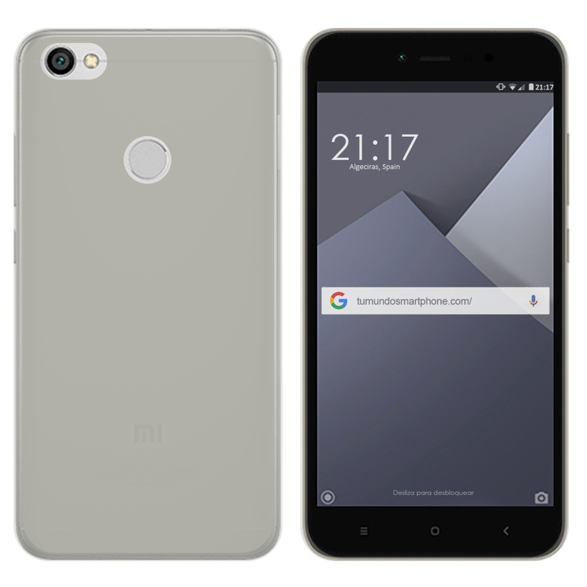 Funda Gel Tpu para Xiaomi Redmi Note 5A Pro / 5A Prime Color Transparente