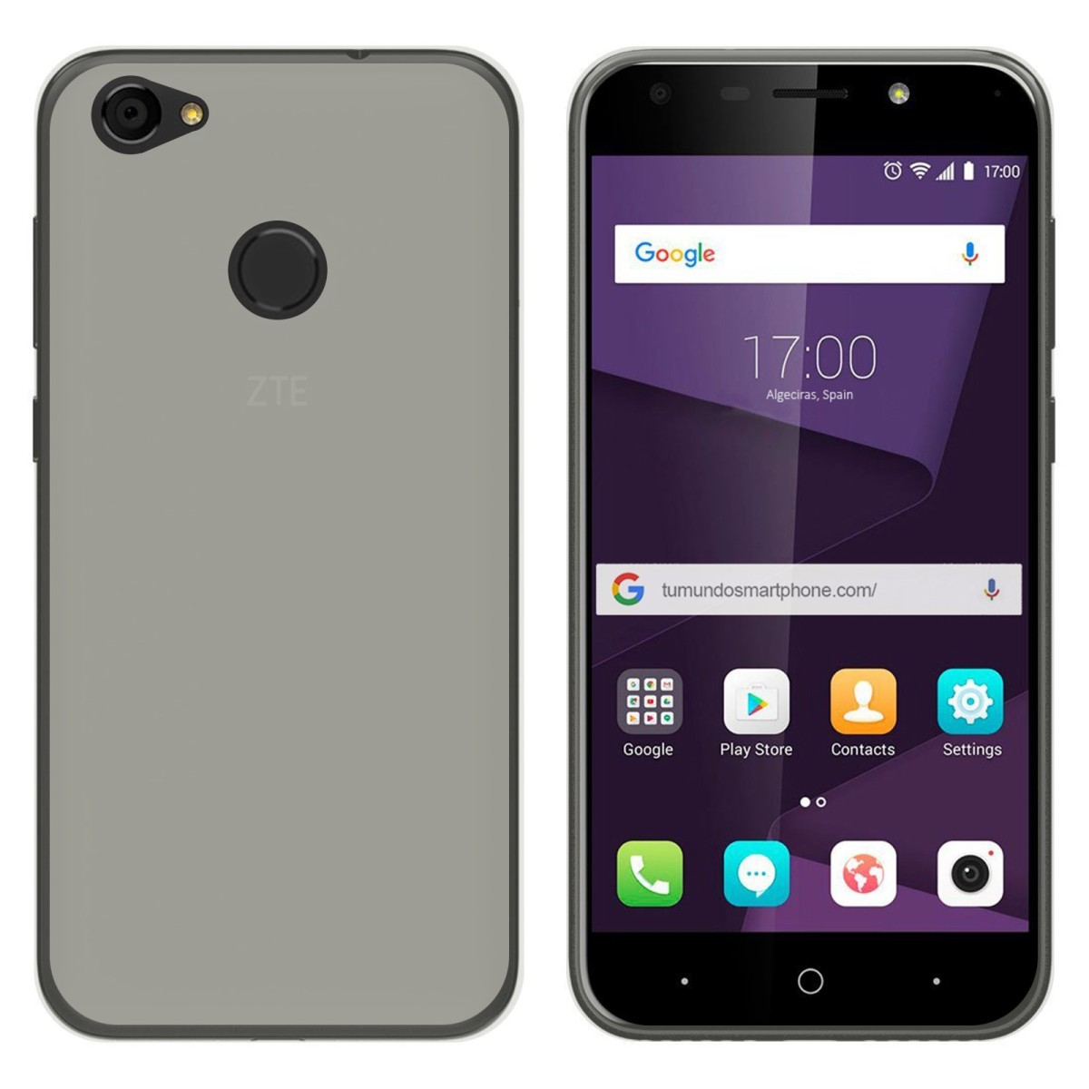 Funda Gel Tpu para Zte Blade A6 Color Transparente