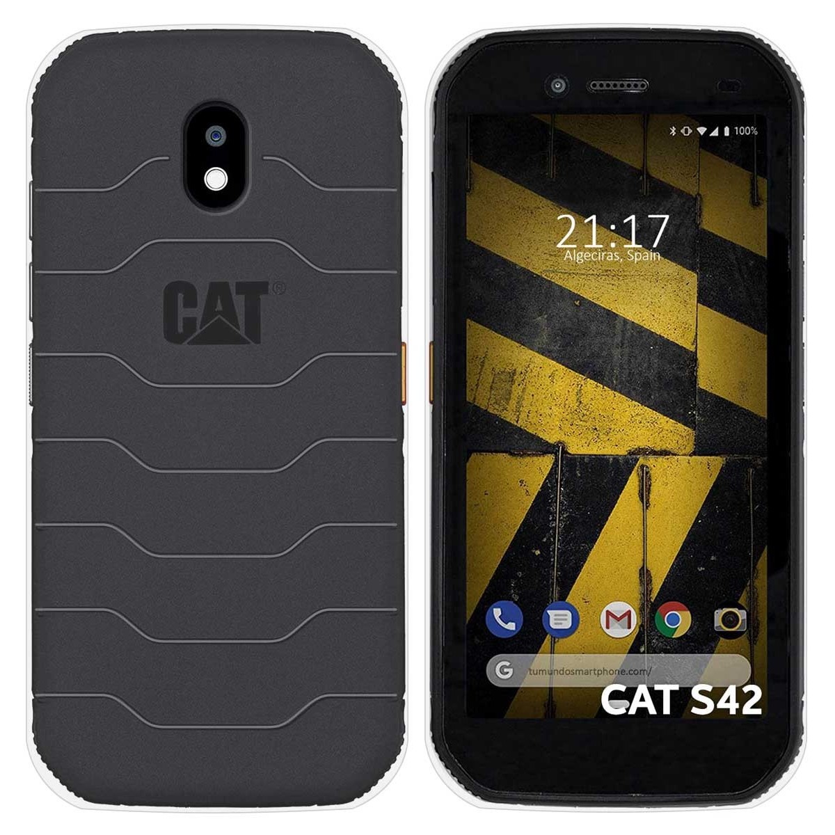 Funda Silicona Gel TPU Transparente para CAT S42 / S42 H+