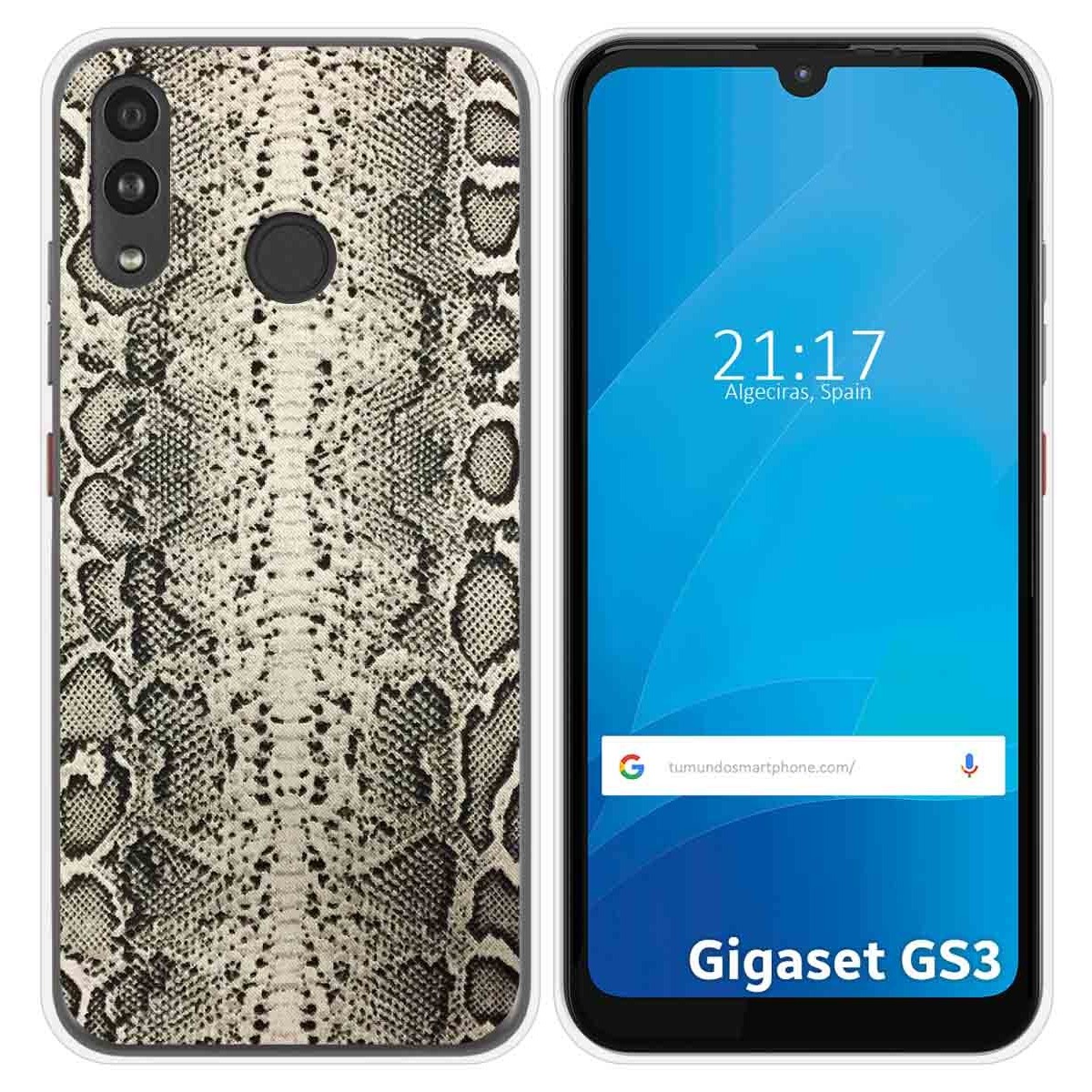 Funda Silicona para Gigaset GS3 diseño Animal 01 Dibujos