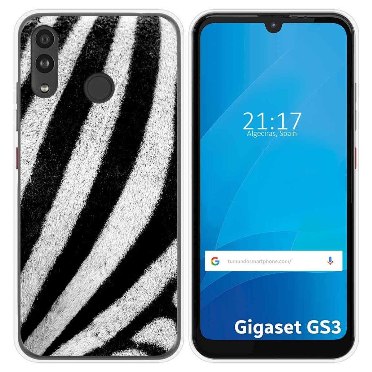 Funda Silicona para Gigaset GS3 diseño Animal 02 Dibujos