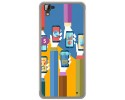 Funda Gel Tpu para Hisense C30 Rock Diseño Apps Dibujos