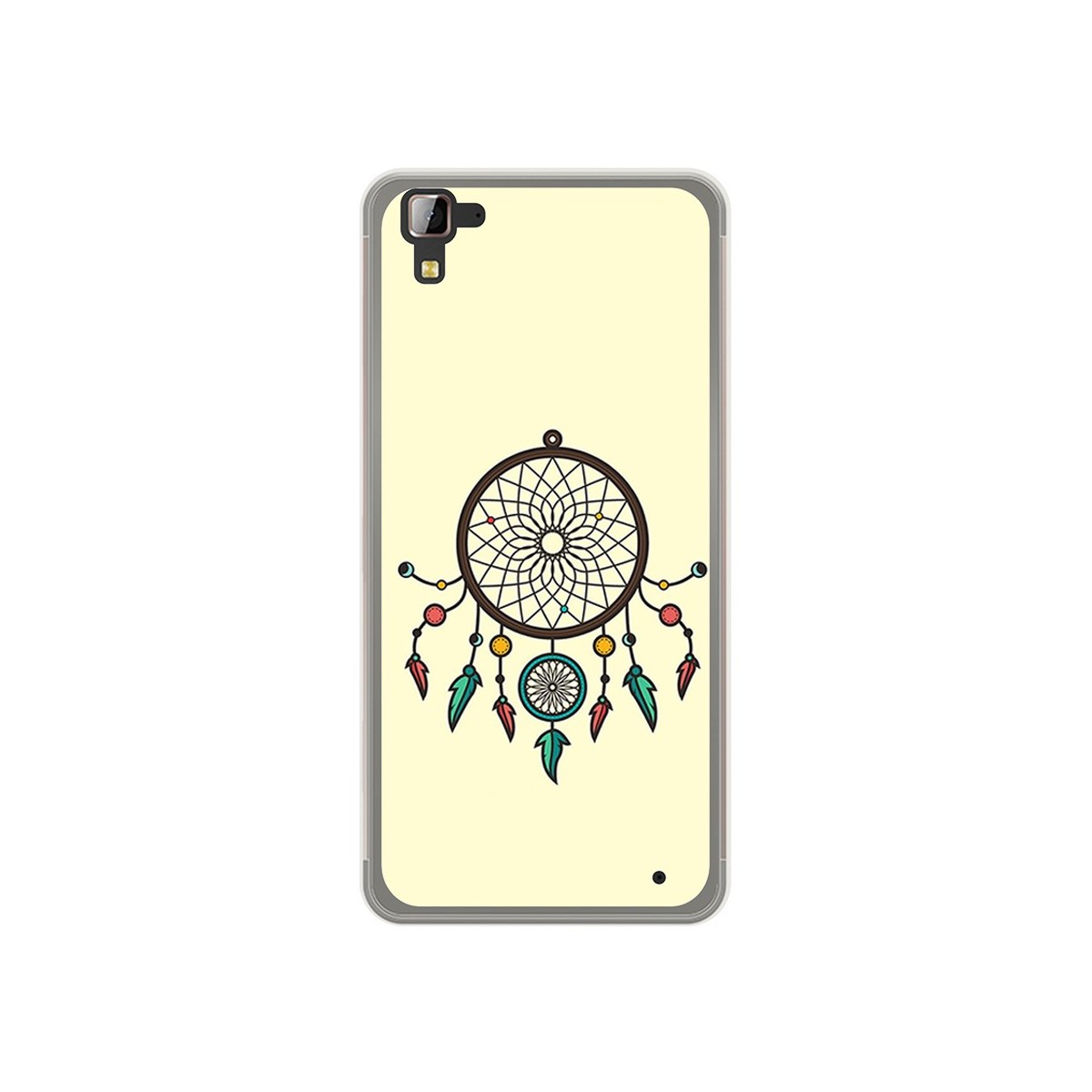 Funda Gel Tpu para Hisense C30 Rock Diseño Atrapasueños Dibujos