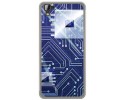Funda Gel Tpu para Hisense C30 Rock Diseño Circuito Dibujos