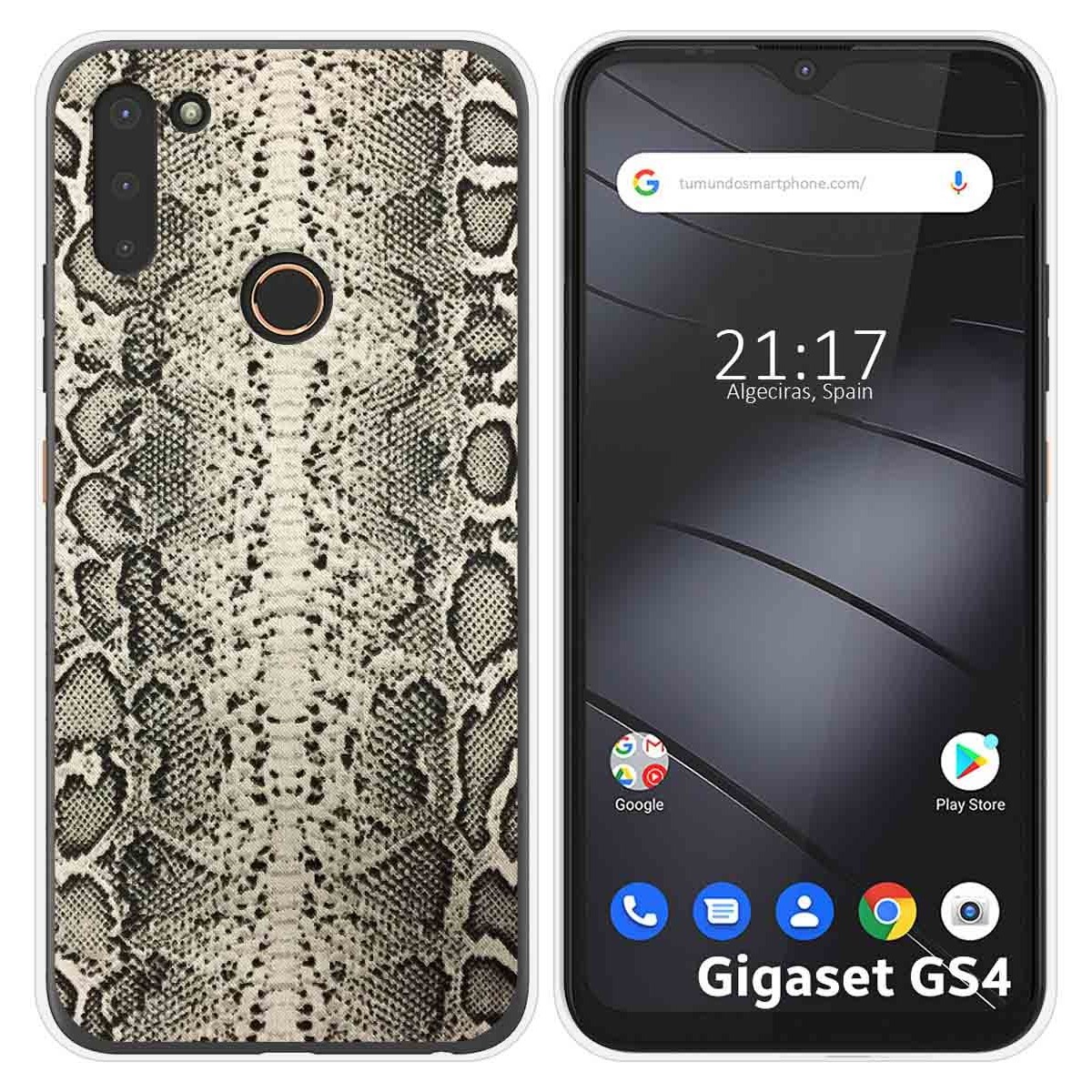 Funda Silicona para Gigaset GS4 diseño Animal 01 Dibujos