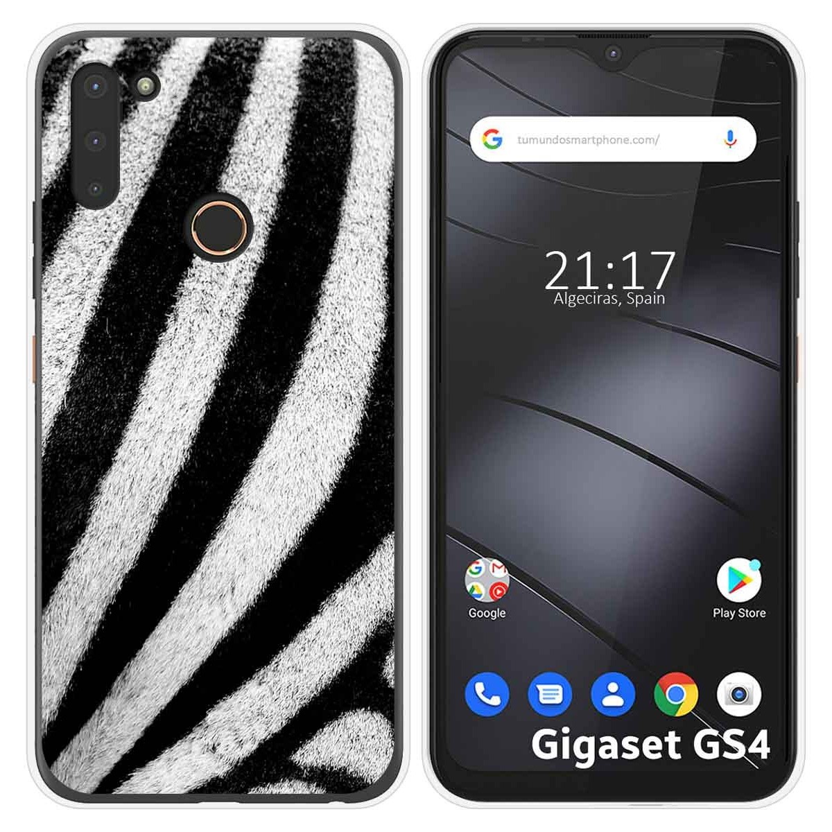 Funda Silicona para Gigaset GS4 diseño Animal 02 Dibujos