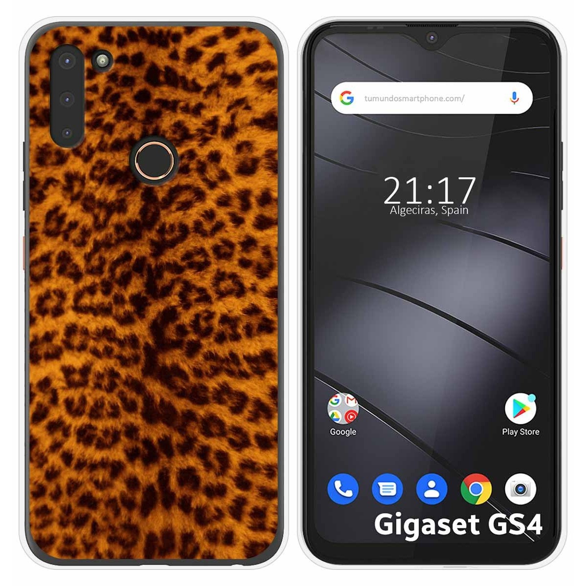 Funda Silicona para Gigaset GS4 diseño Animal 03 Dibujos