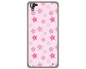 Funda Gel Tpu para Hisense C30 Rock Diseño Flores Dibujos