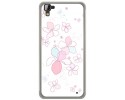 Funda Gel Tpu para Hisense C30 Rock Diseño Flores Minimal Dibujos