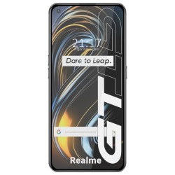 Protector Cristal Templado Completo 5D Full Glue Negro para Realme GT 5G Vidrio 2
