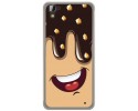 Funda Gel Tpu para Hisense C30 Rock Diseño Helado Chocolate Dibujos
