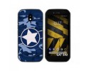 Funda Silicona para Cat S42 / S42 H+ diseño Camuflaje 03 Dibujos